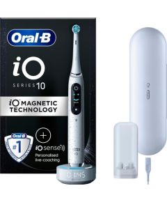 Szczoteczka Oral-B iO Series 10 Eclipse Gold Special Edition Biały Elektriskās zobu birstes