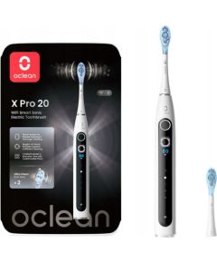 Oclean X Pro 20 electric toothbrush, white Elektriskās zobu birstes