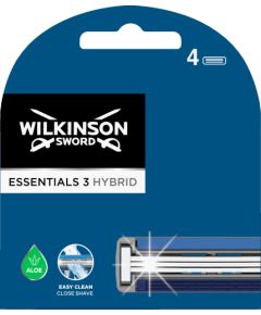 WILKINSON_ Essentials 3 Hybrid 4 wkłady do golenia 4szt. Elektriskās zobu birstes