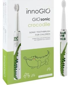 Szczoteczka InnoGio GIOSONIC CROCODILE Green Elektriskās zobu birstes