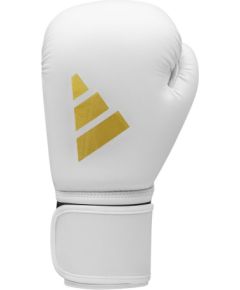 Adidas SPEED 50 boksa cimdi baltā zelta - 10 oz Boksa inventārs