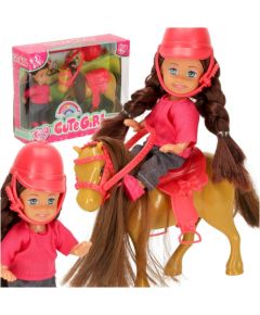 RoGer Набор «Кукла С Лошадкой» 5 элементов Куклы и аксессуары