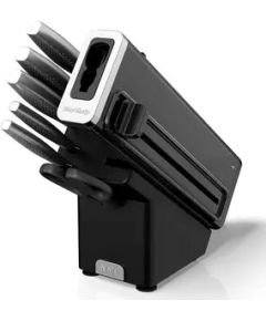 Knives Ninja StaySharp Stainless 6-pcs+wood block, black Elektriskās zobu birstes