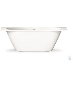 PAA Vanna Deco Shape RE Brīvi Stāvoša Akmens Masas Vanna Balta Из каменной массы