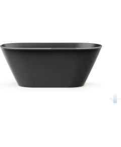 PAA Vanna Deco Rim Brīvi Stāvoša Akmens Masas Vanna Grafīta Из каменной массы