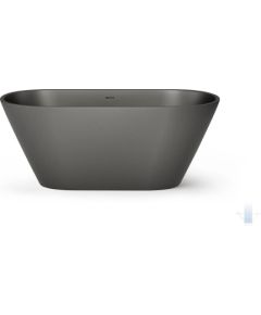 PAA Vanna Deco Nudo Brīvi Stāvoša Akmens Masas Vanna Grafīta Из каменной массы