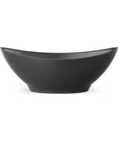 PAA Felice Brīvi Stāvoša Akmens Masas Vanna Grafīta Из каменной массы