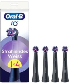 Końcówka Oral-B iO 4 szt. Czarny Uzgaļi elektriskajām zobu birstēm