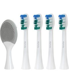 Lovio SonicProtect PRO końcówki do szczoteczki sonicznej miękkie Białe LVTB124WK-HS 5szt Насадки для электрических зубных щеток