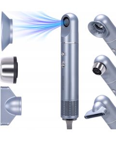 Suszarka do włosów z funkcją jonizowania Humanas AirTouch HD-AT05 - srebrna Красота и здоровье 