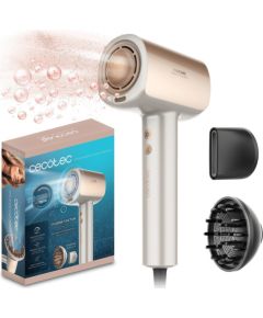 Cecotec Suszarka do włosów DryGlam Nano Plasma Champagne Красота и здоровье 