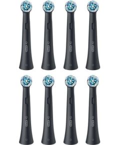 Oral-B Aufsteckbürsten iO Ultimative Reinigung Schwarz 8er Billboard Uzgaļi elektriskajām zobu birstēm