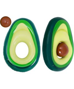 RoGer Надувной Пляжный Матрас Авокадо С Мячом 150x120см Бассейны