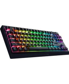 Keyboard Razer BlackWidow V4 TKL HyperSpeed Tactile Switch US Bezvadu klaviatūra Epilatori, bikini trimmeri, sieviešu skuvekļi