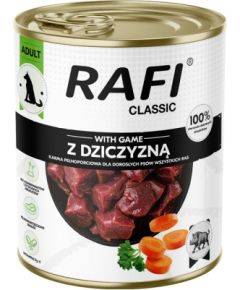 Dolina Noteci Rafi Classic z dziczyzną dla psa 800g Suņu barība