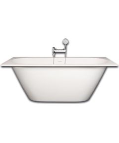 PAA Deco Shape Brīvi Stāvoša Akmens Masas Vanna Balta Крупная бытовая техника