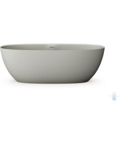 PAA Bella Silk Brīvi Stāvoša Akmens Masas Vanna Matēti Pelēka Крупная бытовая техника