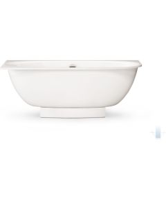 PAA Verso D Brīvi Stāvoša Akmens Masas Vanna Ar Noapaļotu Malu Крупная бытовая техника