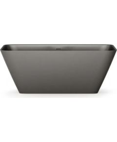 PAA Quadro Brīvi Stāvoša Akmens Masas Vanna Grafīta Крупная бытовая техника