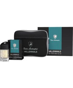 Tonino Lamborghini Millennials Dinamico Dárková sada EDT 40 ml a kosmetická taška 40ml Dāvanu komplekti