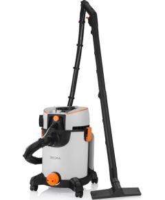 ZEEGMA ZE-ZONDER WASH GREY Промышленный пылесос для сухой и влажной уборки 1400W Крупная бытовая техника
