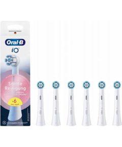 Oral-B iO Aufsteckbürsten Sanfte Reinigung 6er Uzgaļi elektriskajām zobu birstēm