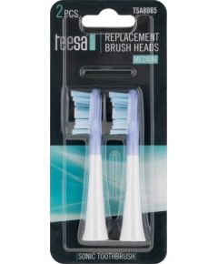 Główki do szczoteczki sonicznej Teesa Sonic Elite TSA8082-W średnie Uzgaļi elektriskajām zobu birstēm