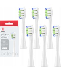 Końcówka Oclean Professional Clean 6szt. Uzgaļi elektriskajām zobu birstēm