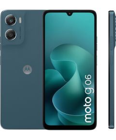 Motorola moto g06 17.5 cm (6.88") Dual SIM Android 15 4G USB Type-C 4 GB 256 GB 5200 mAh Blue Mobilie telefoni