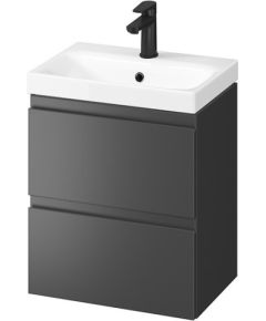 Шкафчик для ванной MODUO SLIM 50 Anthracite Izlietnes skapis