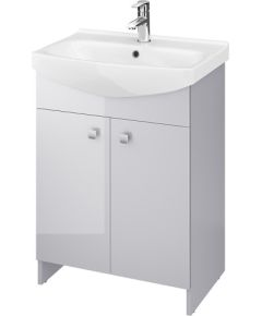 Шкафчик для ванной RUBID с раковиной Cersania 60 cm серый Izlietnes skapis