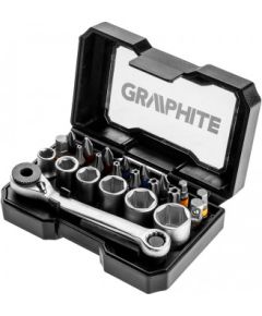 Graphite Набор бит 24 шт. Механические инструменты
