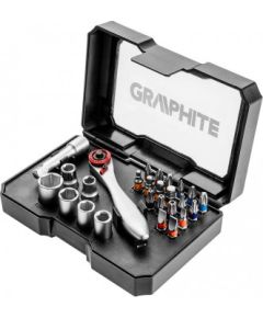 Graphite Набор бит 26 шт. Механические инструменты
