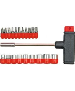 T-veida uzgaļu turētājs ar uzg, 21gb Mehāniskie instrumenti