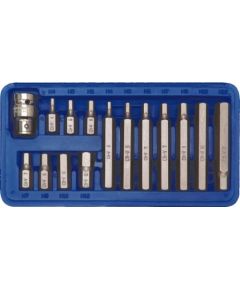 Vorel Uzgaļu HEX komplekts  15 gab., CrV 6150 Mehāniskie instrumenti