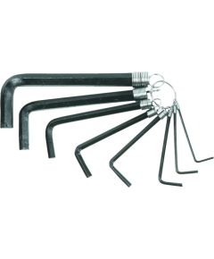 Seškanšu atslēgu komplekts 10 gab., 1.5-10 mm Mehāniskie instrumenti