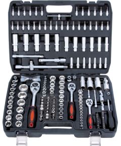 Комплект инструмента  1/2", 3/8", 1/4'' 172 шт. Механические инструменты