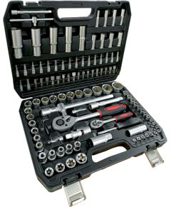 Instrumentu komplekts  1/2", 1/4'' 108 gab. Mehāniskie instrumenti