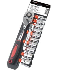 Uzmaucamo galviņu komplekts 1/2"  12 gab. Mehāniskie instrumenti