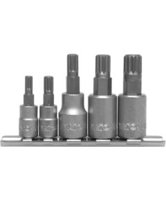 Yato Galviņu SPLINE komplekts 5 gab. Mehāniskie instrumenti