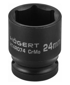 Trieciena muciņa 24 mm, 1/2', CrMo Mehāniskie instrumenti