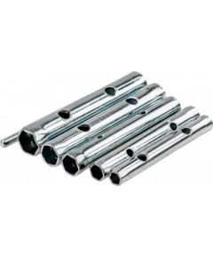 Divpusīgo gala atslēgu komplekts 6-22mm, 8 gb + 2 rokturi Mehāniskie instrumenti