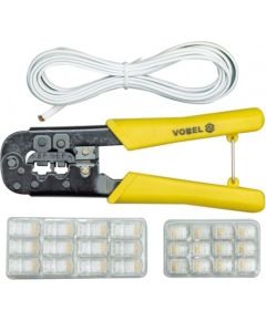 Vorel Saspiešanas knaibles datorvadiem komplekts Mehāniskie instrumenti