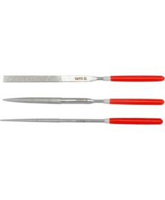 Yato Dimanta adatvīļu komplekts  3 gab. 140 mm Mehāniskie instrumenti