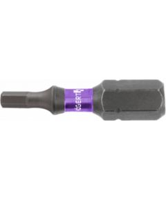 Trieciena skrūvgrieža uzgalis HEX 3, 25mm, S2, 5 gab Mehāniskie instrumenti