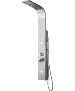 Dušas panēlis ar masāžas funkciju  Vento Torino 1300x180 nerūsējošais tērauds Dušas kabīnes