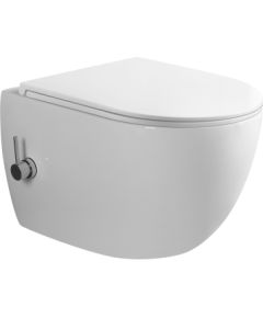 Унитаз подвесной Vento Dorotea Rimless с функцией биде с сиденьем Duroplast Soft Close Крупная бытовая техника
