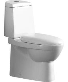 Унитаз VENTO Lagon горизонтальный, 3/6l, с крышкойPP Soft Close, подача воды снизу Крупная бытовая техника