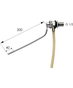 Remer Боковой впускной механизм для унитаза 1/2 Крупная бытовая техника