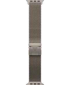 Apple Milanese Loop, 49 mm, Medium, natural titanium - Watch band Smart pūlksteņu aksesuāri